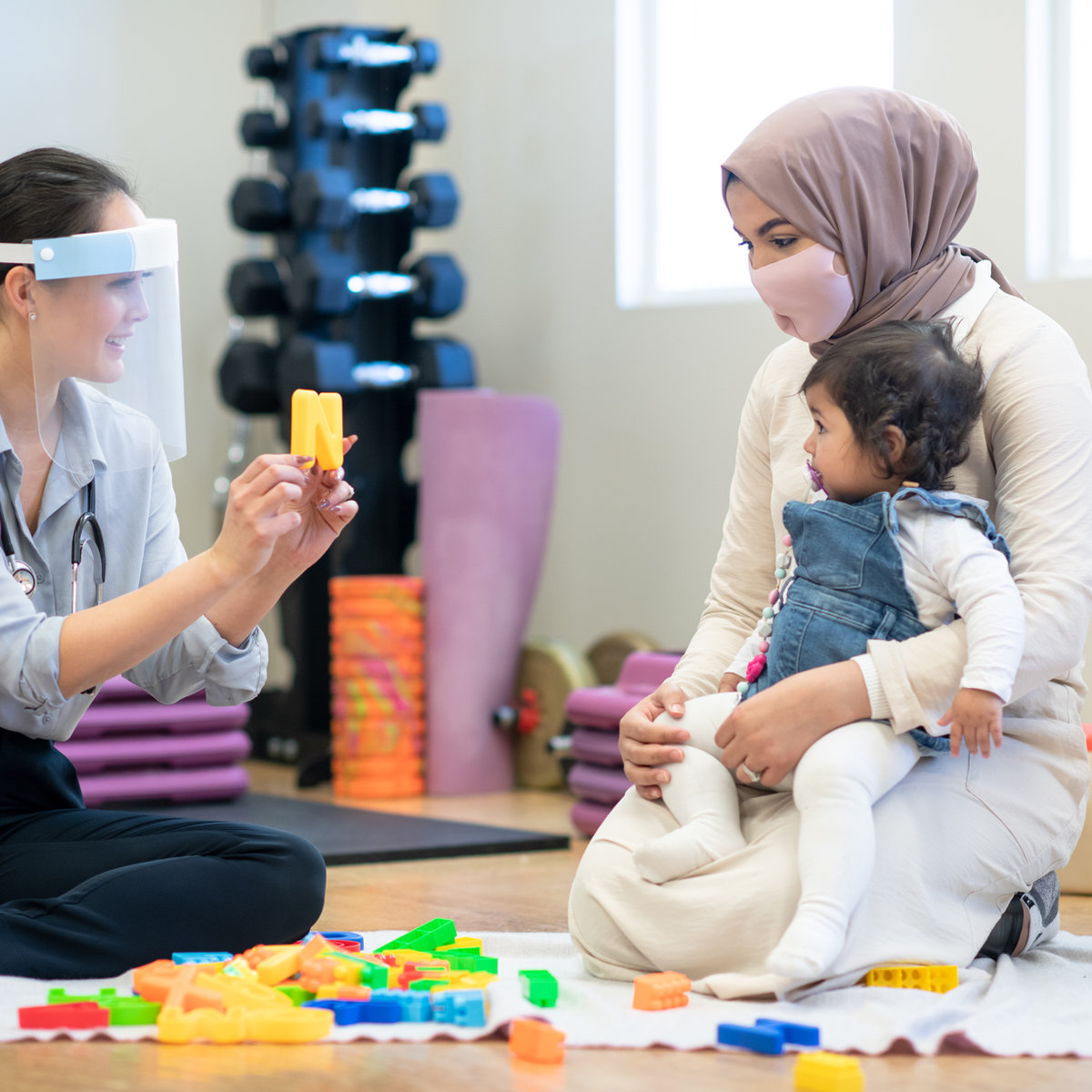 Hands-on learning with letters and playful activities